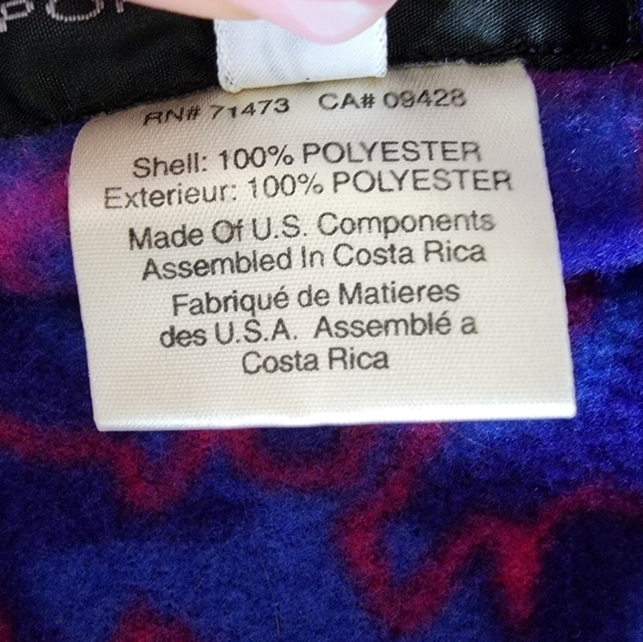 Vintage Nordica Women's Blue/Purple Pull Over Size M. - Picture 4 of 7